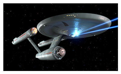 Star Trek Tos 3d Lenticular Print - Star Trek Tos Ship Phaser (400x400), Png Download