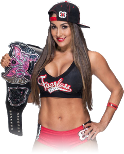 Custom Wrestler Picture - Nikki Bella X (400x498), Png Download