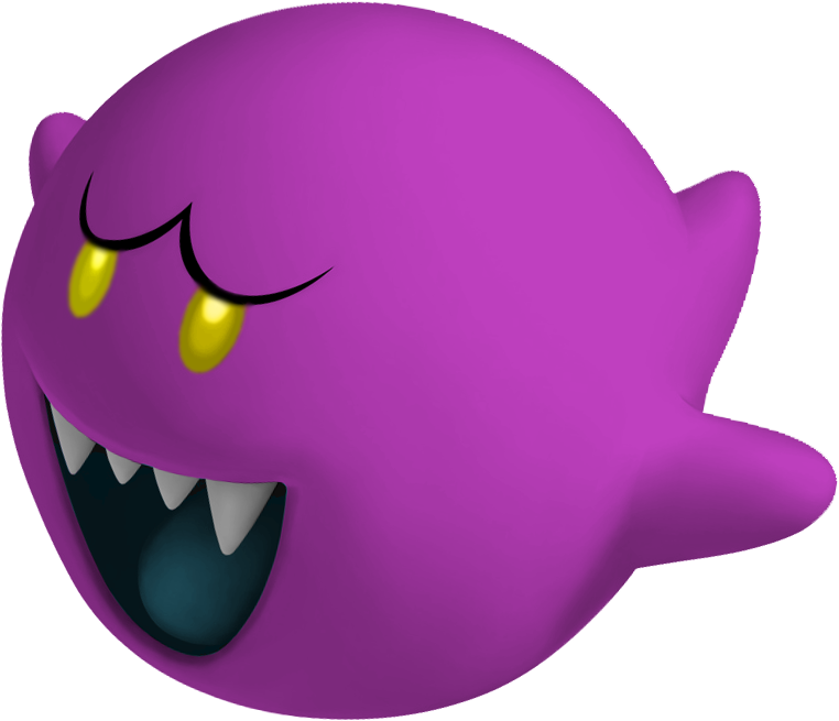 Dark Boo Nsmbdiy - Boo De Mario Bros (762x655), Png Download