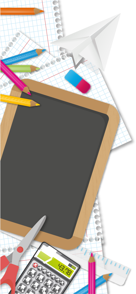Crayons Stylos - Page - Stationery (594x1024), Png Download