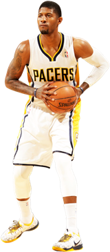 Paul George Dunk Png (384x384), Png Download