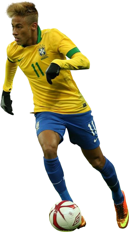 Hd Wallpaper Png - Neymar Jr Brasil Png (749x1004), Png Download