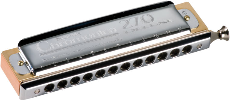 Hohner Chromatic Harmonica Super Chromonica 270 Deluxe - Hohner Super Chromonica 270 Deluxe Chromatic Harmonica (800x800), Png Download