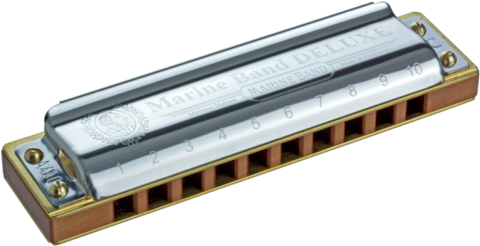More Views - Hohner Marine Band Deluxe A-major (1000x1330), Png Download
