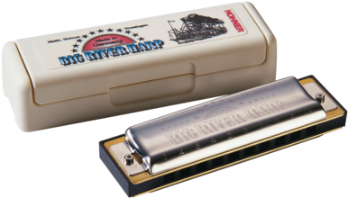 Check It Out - Hohner Big River Harp Ms Harmonica (400x400), Png Download