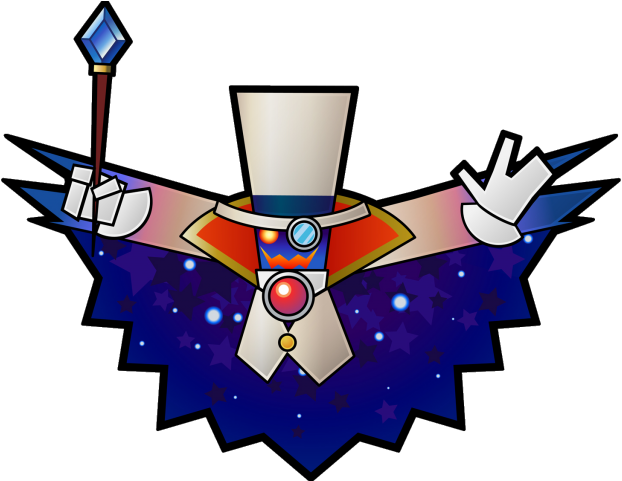 Super Paper Mario Hd Wallpaper Hd - Super Paper Mario Count Bleck (640x480), Png Download