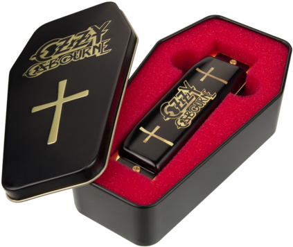 Hohner Ozzy Osbourne Harmonica (600x400), Png Download