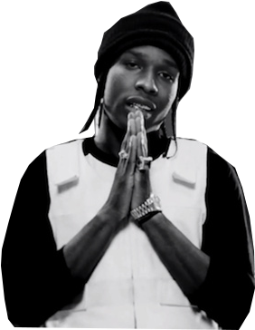 [ Img] - Asap Rocky Without Background (554x369), Png Download