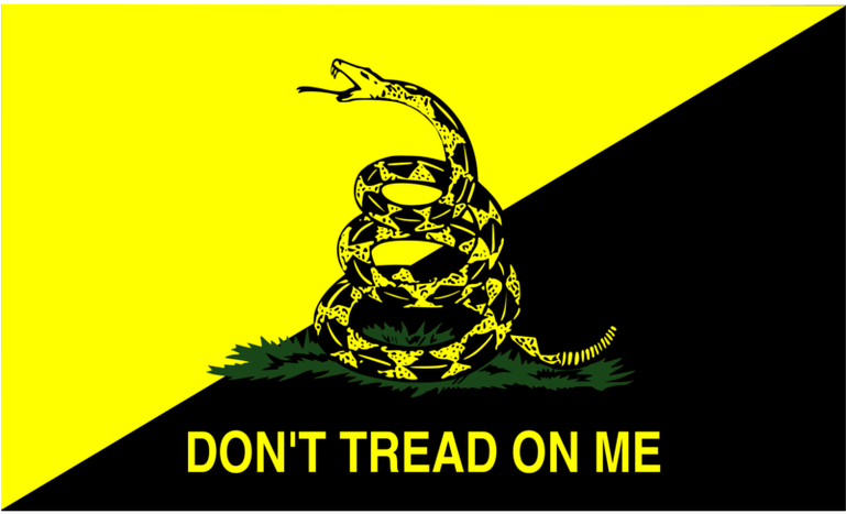 Gadsden Flag Png - Dont Tread On Me Flag (768x768), Png Download