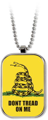 Don't Tread On Me Dog Tag - Dont Tread On Me Flag (432x432), Png Download