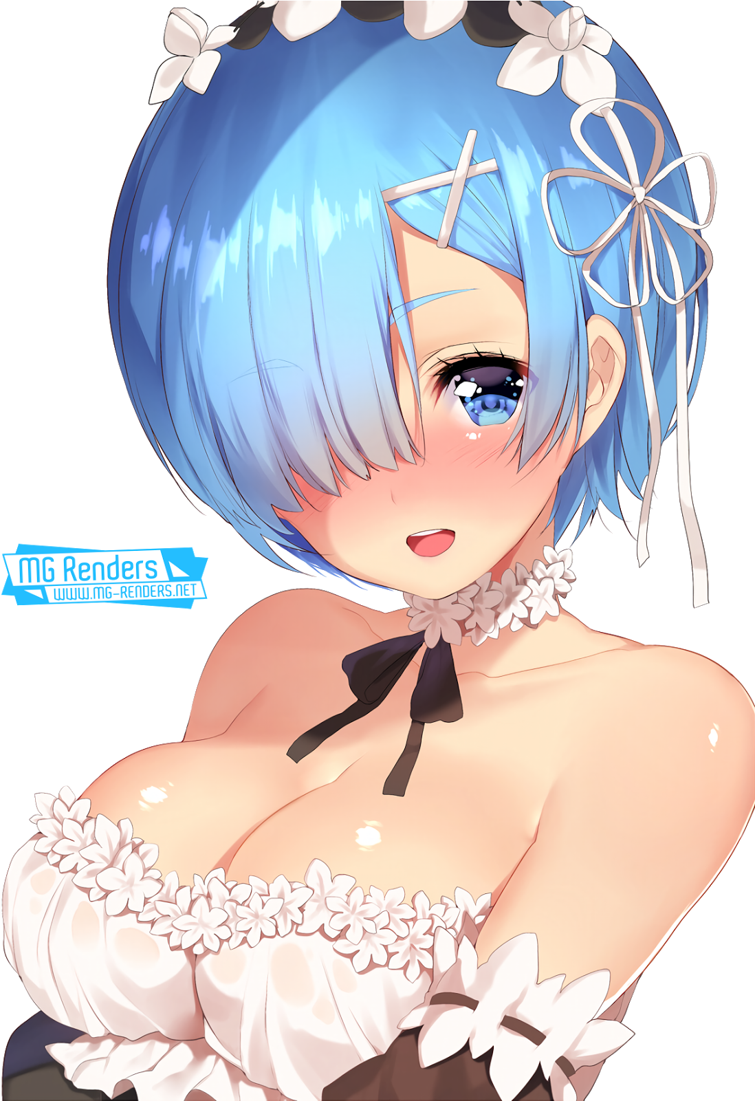 Re Zero Kara Hajimeru Isekai Seikatsu - Re Zero Rem Hot (1112x1600), Png Download