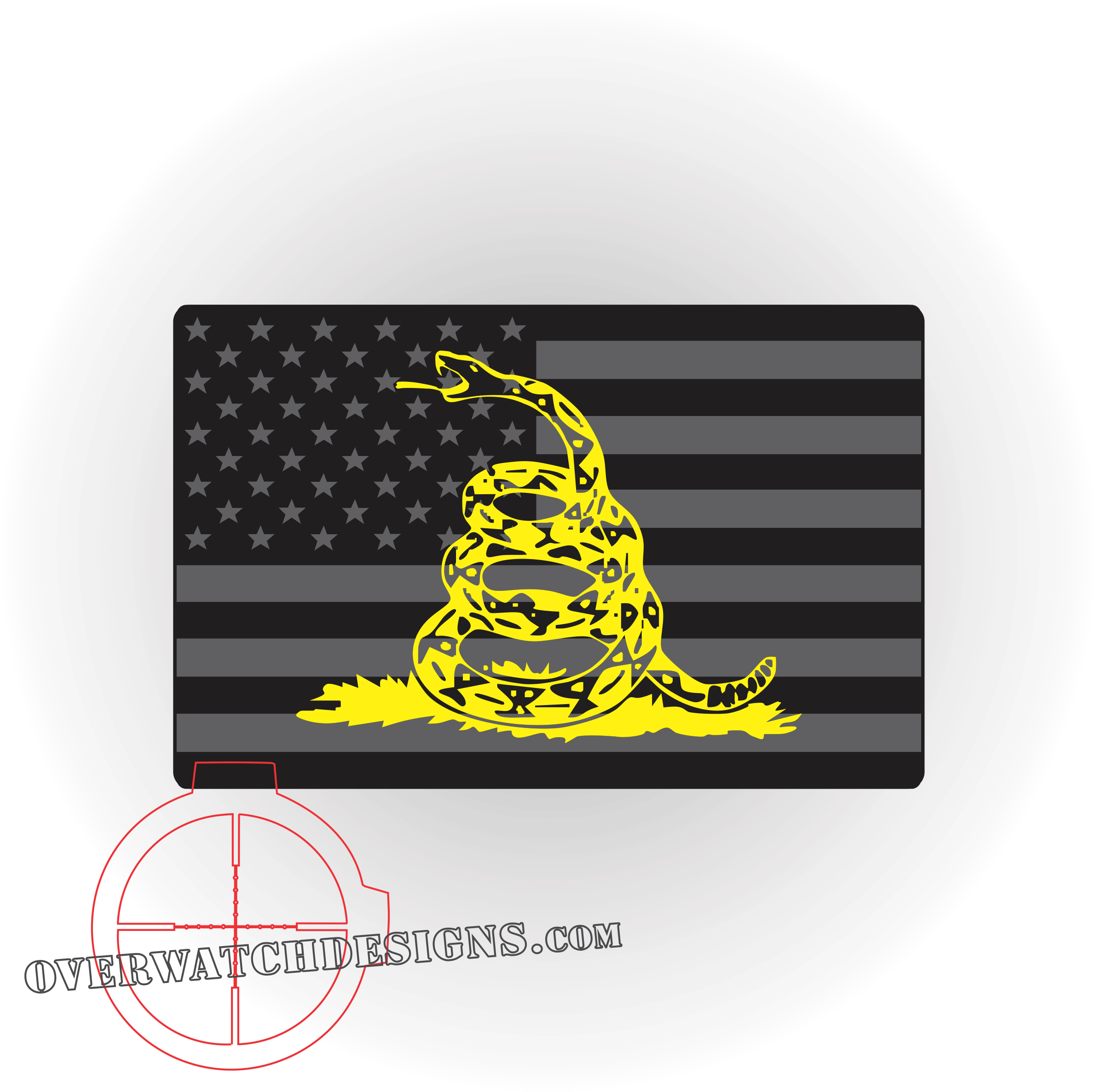 Don't Tread On Me - Gadsden Flag (2409x2396), Png Download