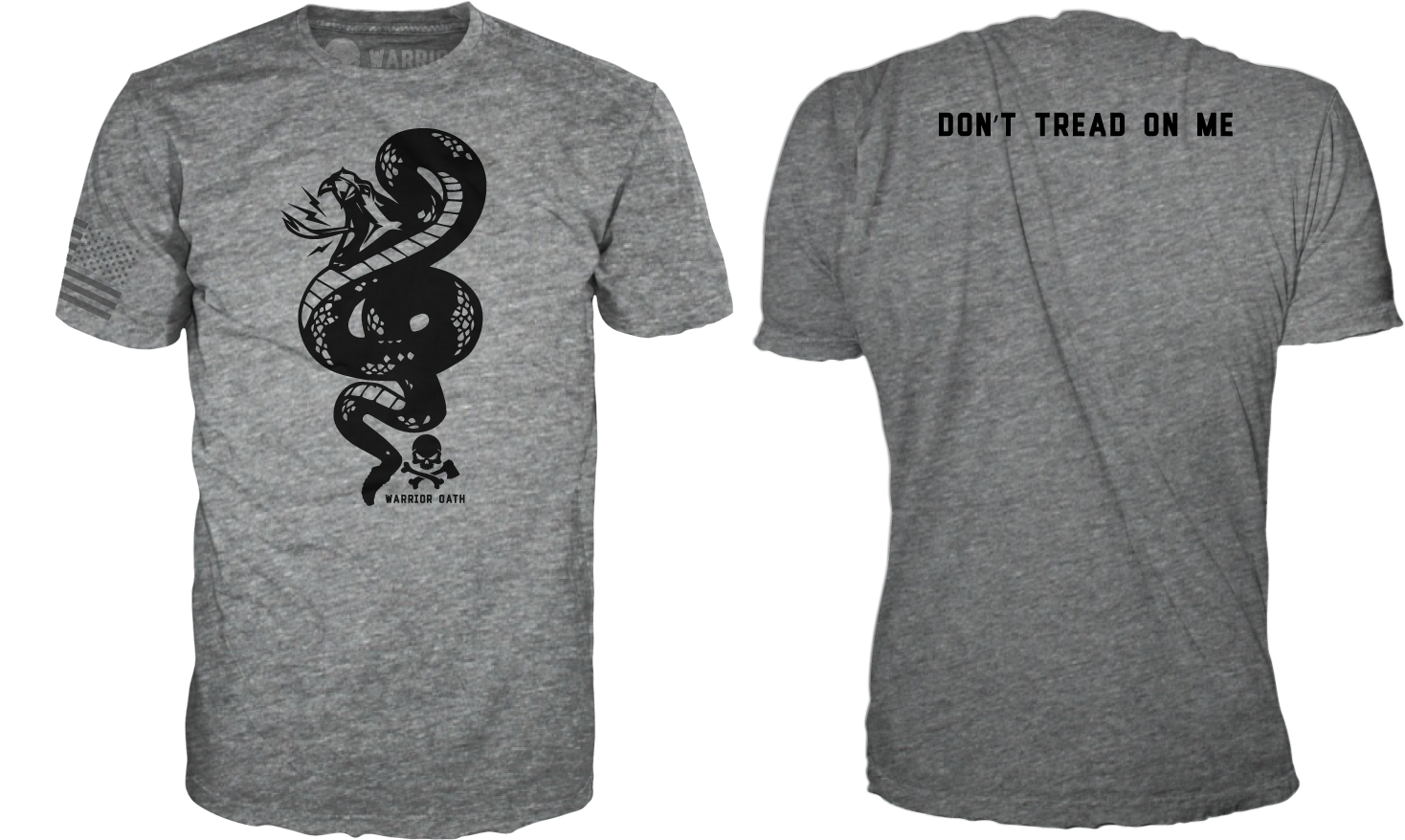 Don't Tread On Me - T-shirt (1503x920), Png Download