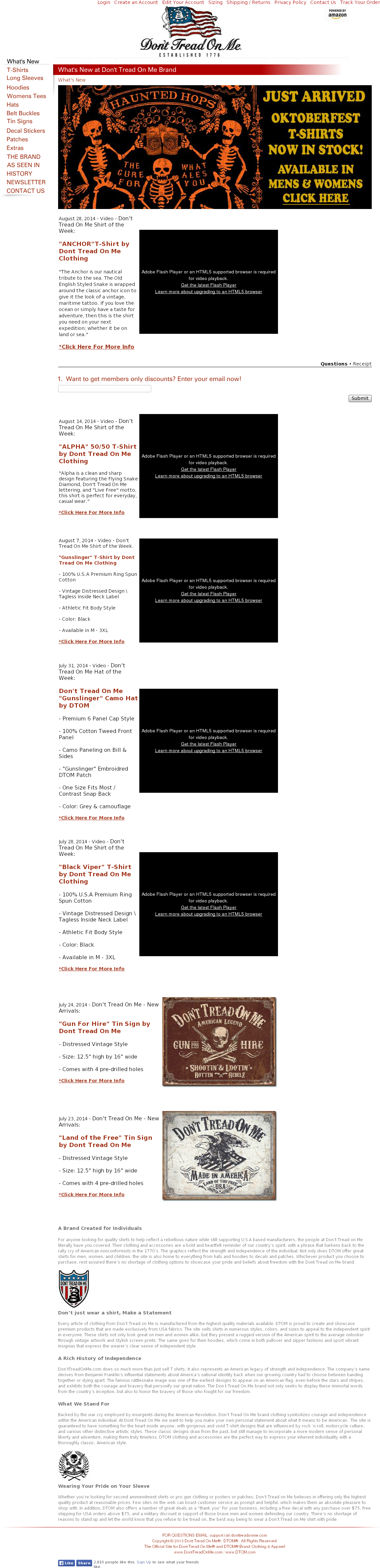 Dont Tread On Me Competitors, Revenue And Employees - Brochure (1150x4849), Png Download