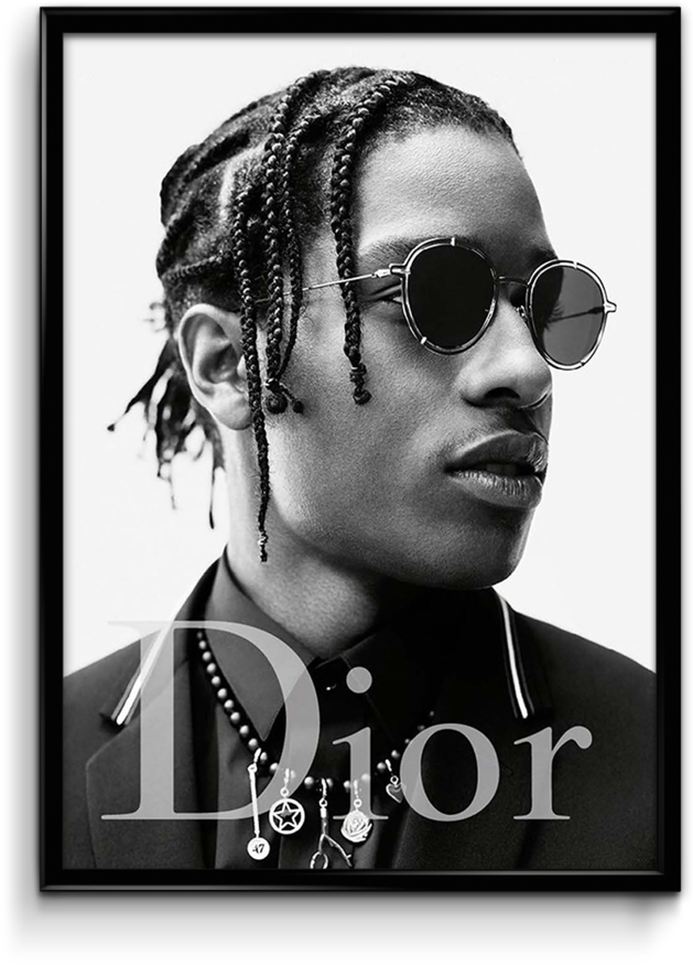 Buy Art For Less 'rocky 1 Movie Poster Sylvester Stallone - Dior Asap Rocky Poster (818x1024), Png Download
