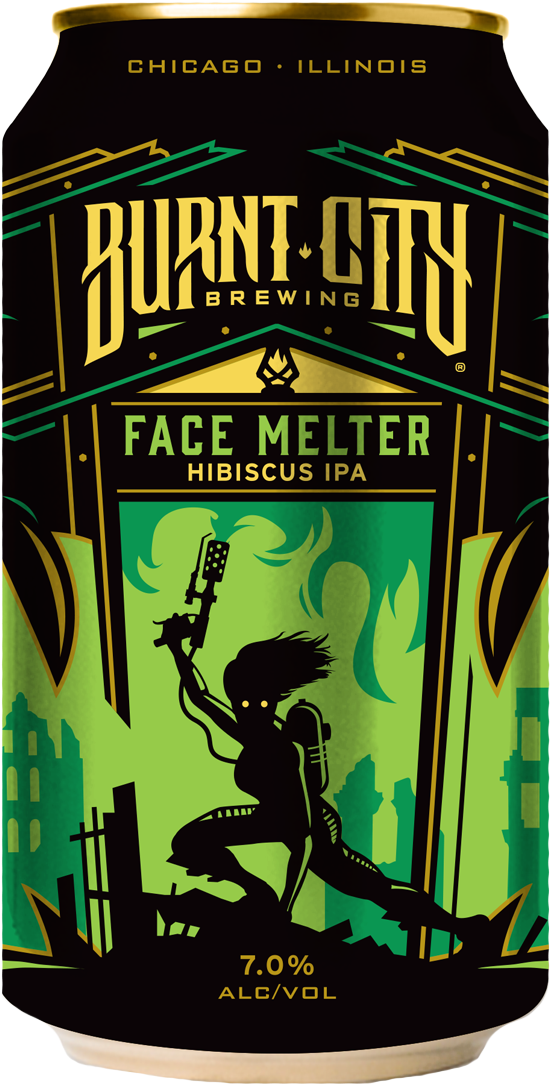 Face Melter Hibiscus Ipa (750x1200), Png Download