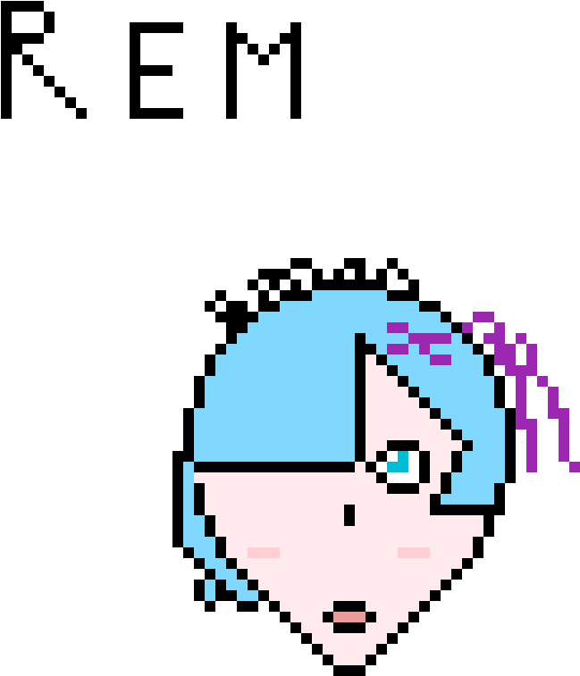 Download Rem Animie | Transparent PNG Download | SeekPNG