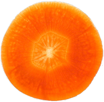 Carrots Png Sliced Clip Download - Fruits That Look Like Eyes (400x391), Png Download