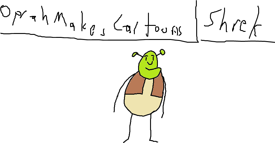 Shrek - Fa - Omc - Eatle Oprah Makes Cartoons (928x494), Png Download
