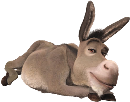 Shrek Png Képek - Burro (440x347), Png Download