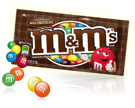 Product Milkchocolatemms - M&m's Milk Chocolate (451x370), Png Download