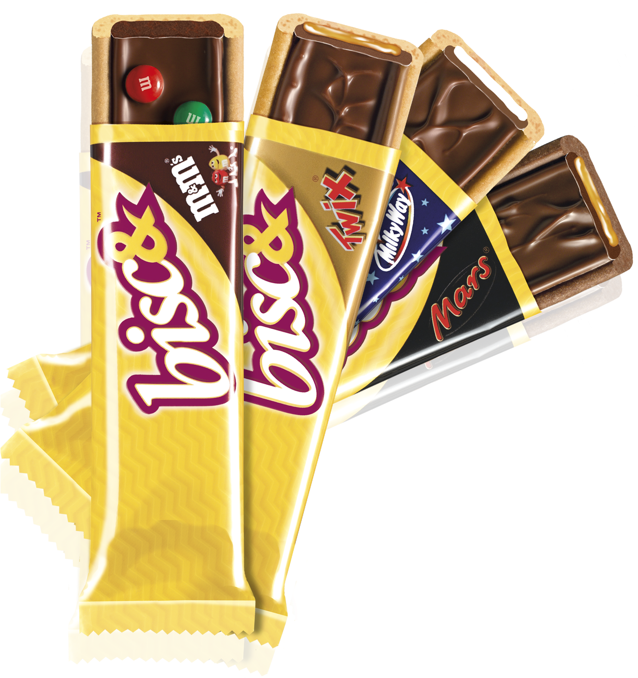 Bisc& - Mars Biscuit Bars (1303x1393), Png Download