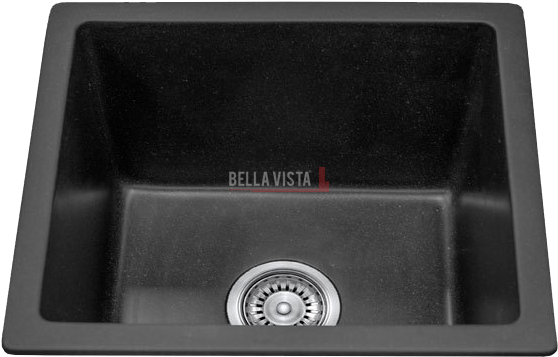 All Images Are For Illustration Purpose Only - Black Pearl 216 Granite Sink (557x557), Png Download