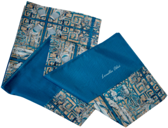 Double Happiness Scarf - Wrap (338x450), Png Download
