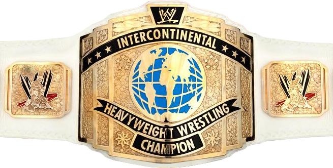 Icbelt - Wwe Intercontinental Championship Title Role Play - (655x332), Png Download