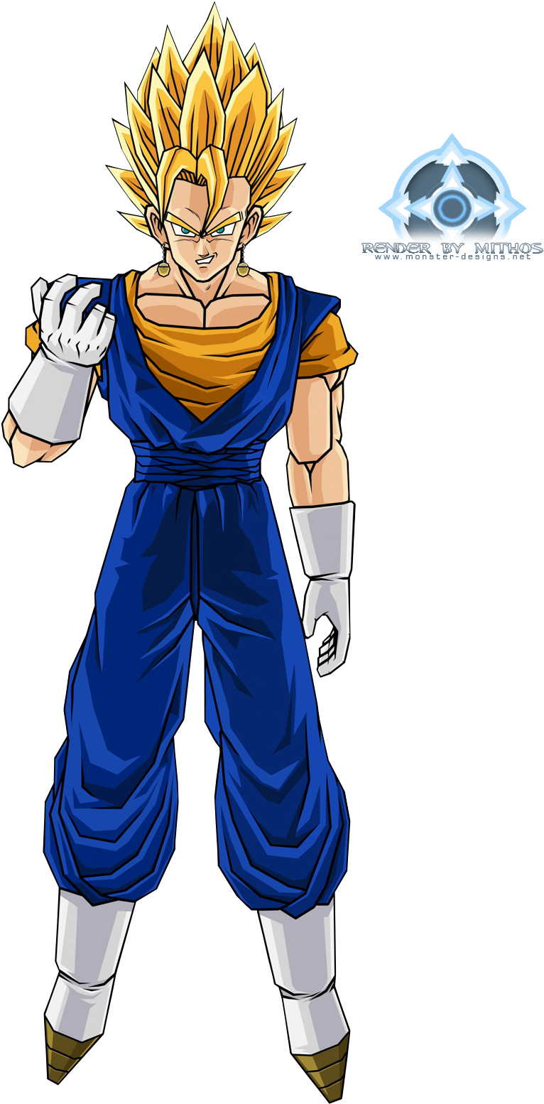 Super Vegito - Gogeta Potara (992x1600), Png Download