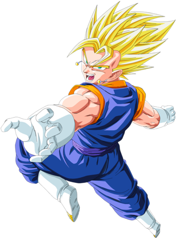 420px-super Vegito - Dragon Ball Z Vegeto Jump Iphone 6 Plus Phone Case (420x480), Png Download