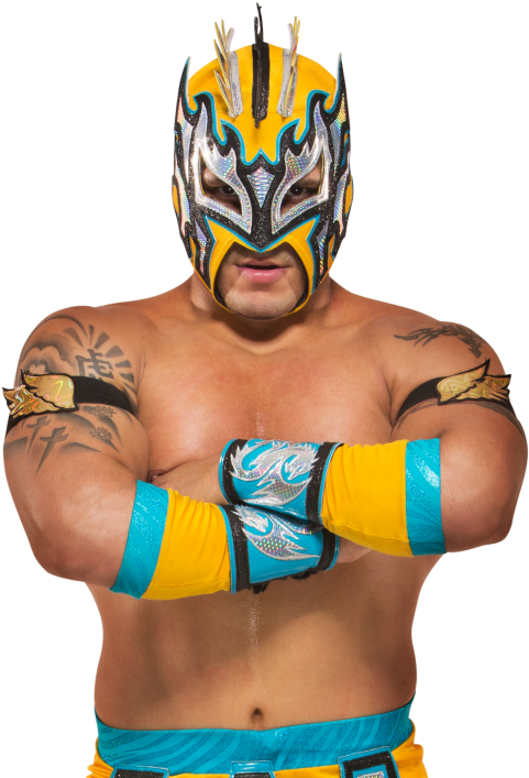 Clipart Transparent Stock Elimination Chamber Intercontinental - Kalisto Wwe (1000x707), Png Download