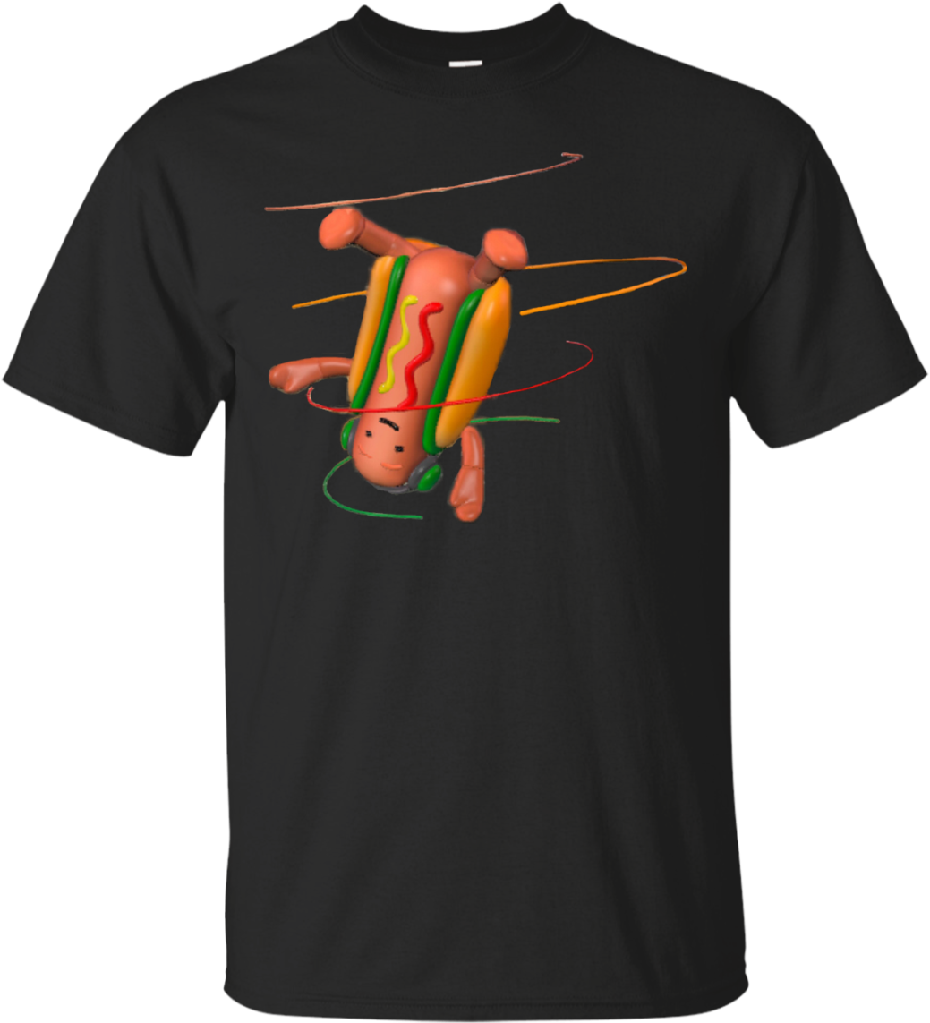 Snapchat Hotdog Dancing T-shirt - Wyld Stallyns Tour Shirt (1155x1155), Png Download