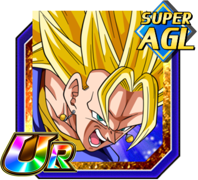 Prime Super Saiyan Super Saiyan 3 Vegito - Gt Trunks Super Saiyan (640x583), Png Download