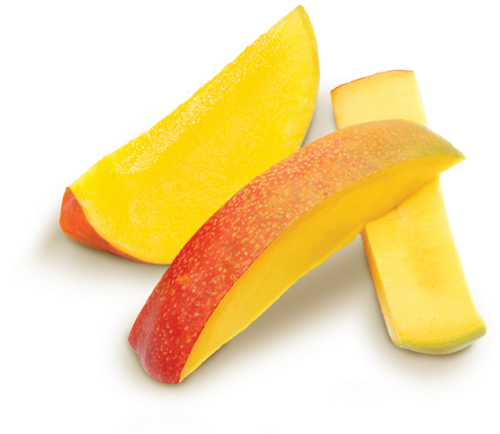 Mango Slices, Chunks And Diced - Mango Slices Png (501x503), Png Download