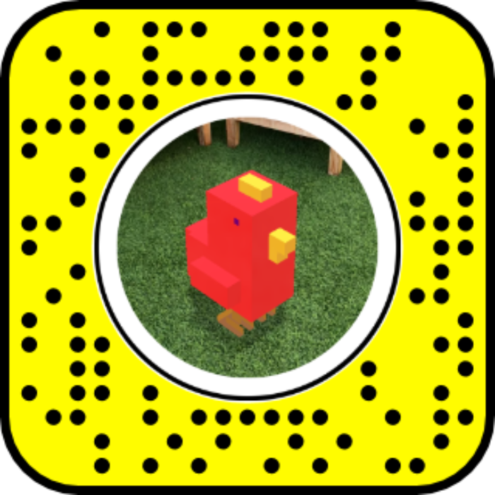 Singing Chicken Snapchat Lens The 11th Second - Donald Trump Snapchat Lense (700x700), Png Download