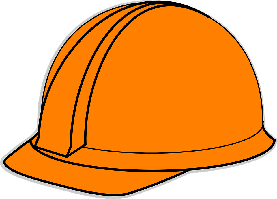 Construction Worker Hat Clipart (600x430), Png Download
