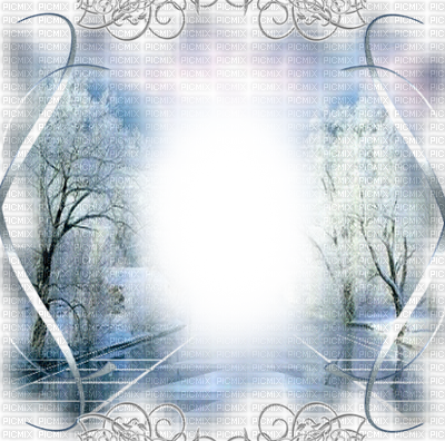Christmas Borders Transparent - Transparent Winter Photo Frames (400x396), Png Download