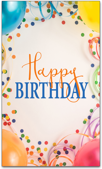 C777 Birthday Confetti - Greeting Card (600x600), Png Download