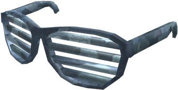 Bluesteel Shutter Shades - Roblox All Shutter Glasses (420x420), Png Download