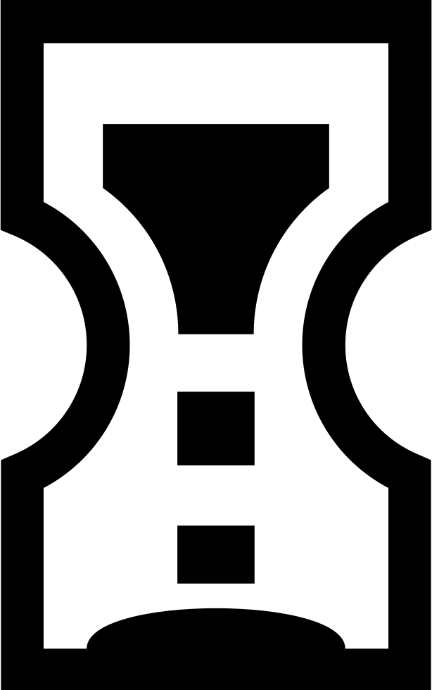 Hour Clock With Sand Falling Comments - Portable Network Graphics (614x980), Png Download