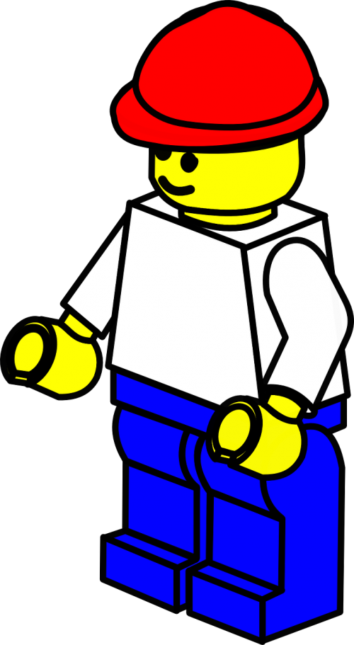 Lego Clipart (500x911), Png Download