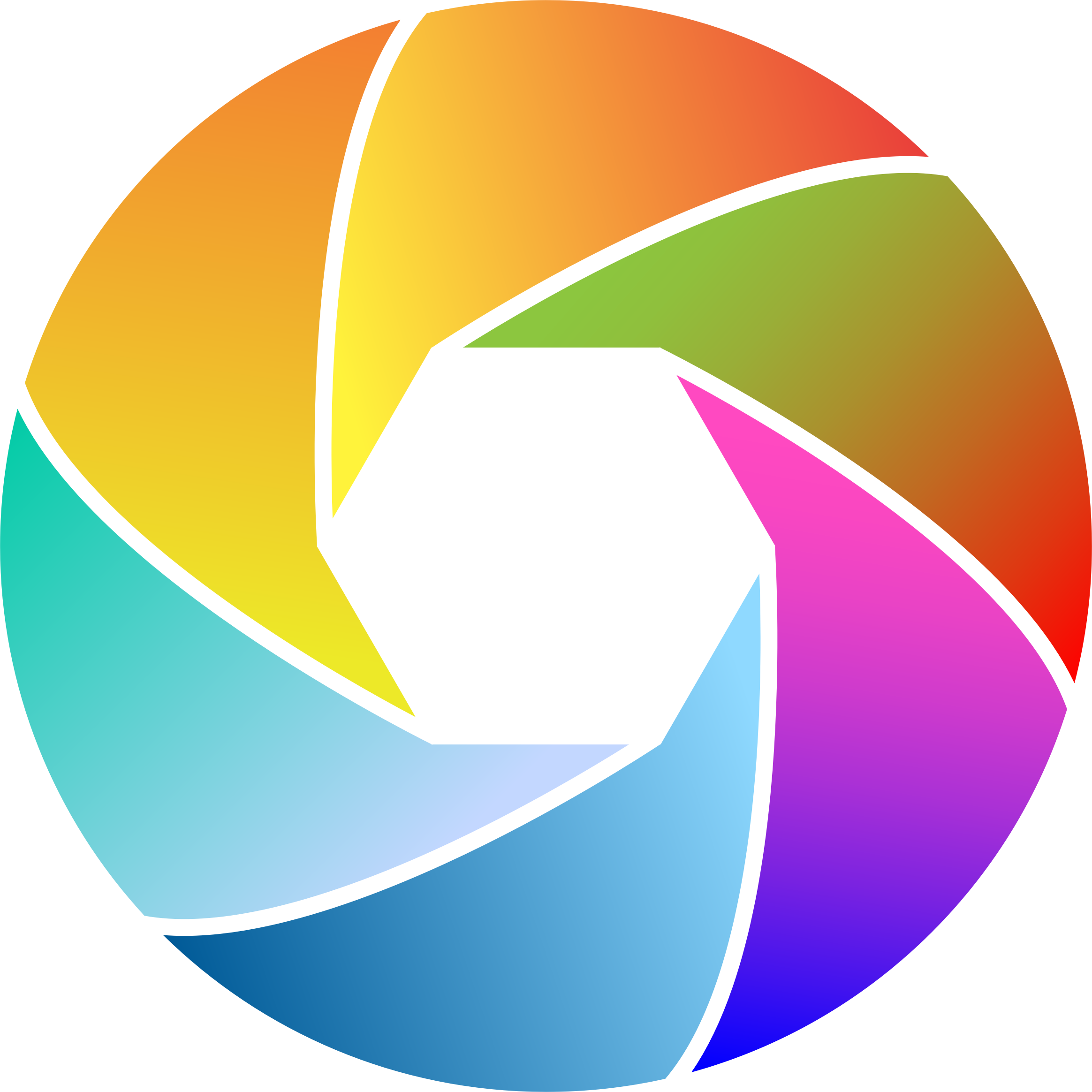 Clipart - Colorful Camera Shutter Png (2328x2328), Png Download