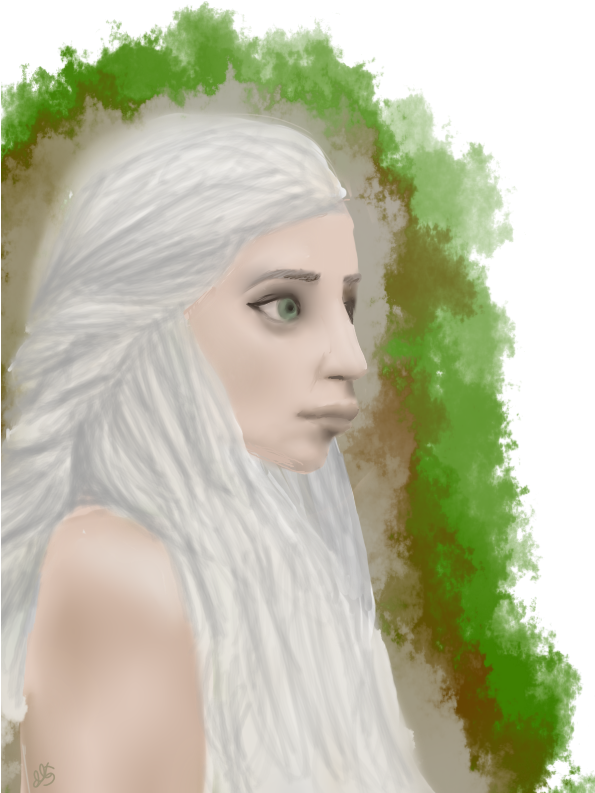 Clip Art Royalty Free Download Daenerys Drawing - Drawing (800x800), Png Download