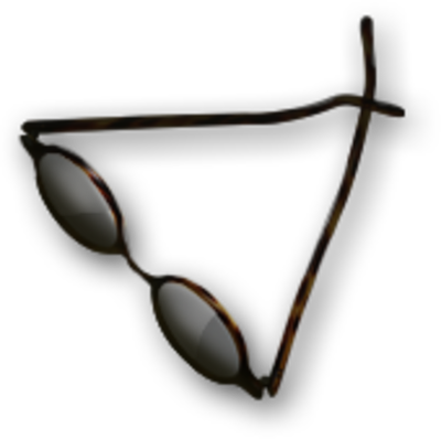 Sunglasses Vector Png Sunglasses Vector Psd Images - Sunglasses (400x398), Png Download