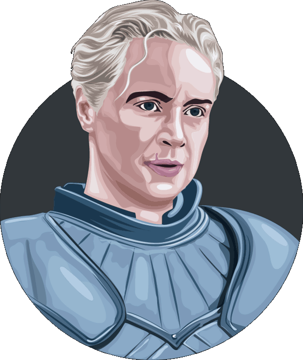 Brienne Of Tarth (600x714), Png Download