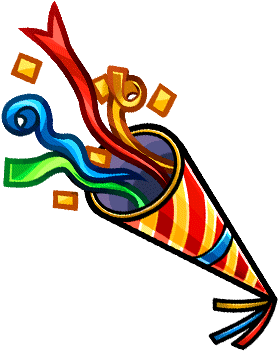 Gear-celebration Cracker Render (380x380), Png Download