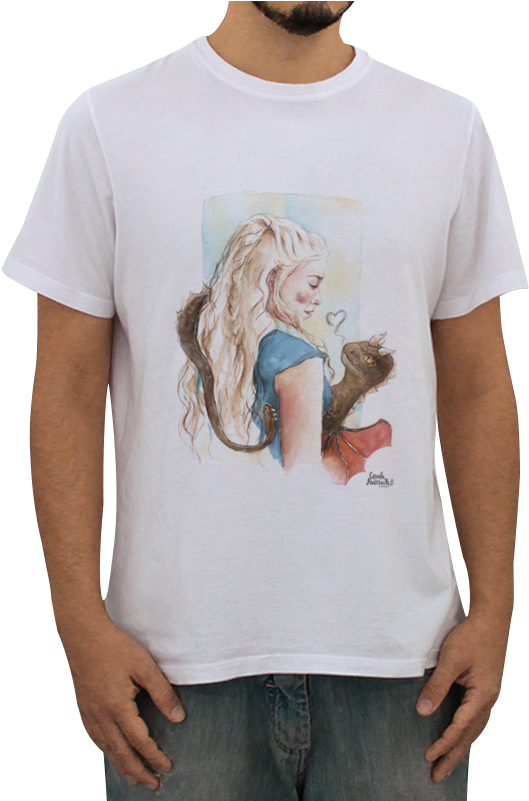Camiseta Daenerys Fucking Queen De Camila Averbeckna - Camiseta Mtv (800x800), Png Download