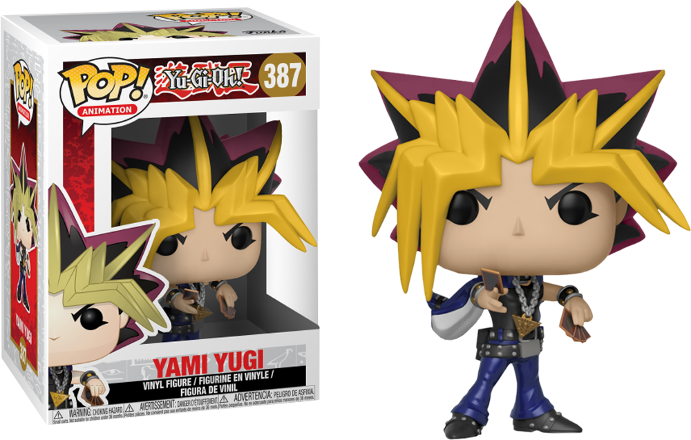 Yu Gi Oh Yami Yugi Funko Pop Vinyl Figure - Blue Eyes White Dragon Funko Pop (1000x637), Png Download