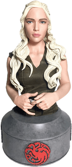 Daenerys Targaryen Bust - Daenerys Dark Horse (555x555), Png Download